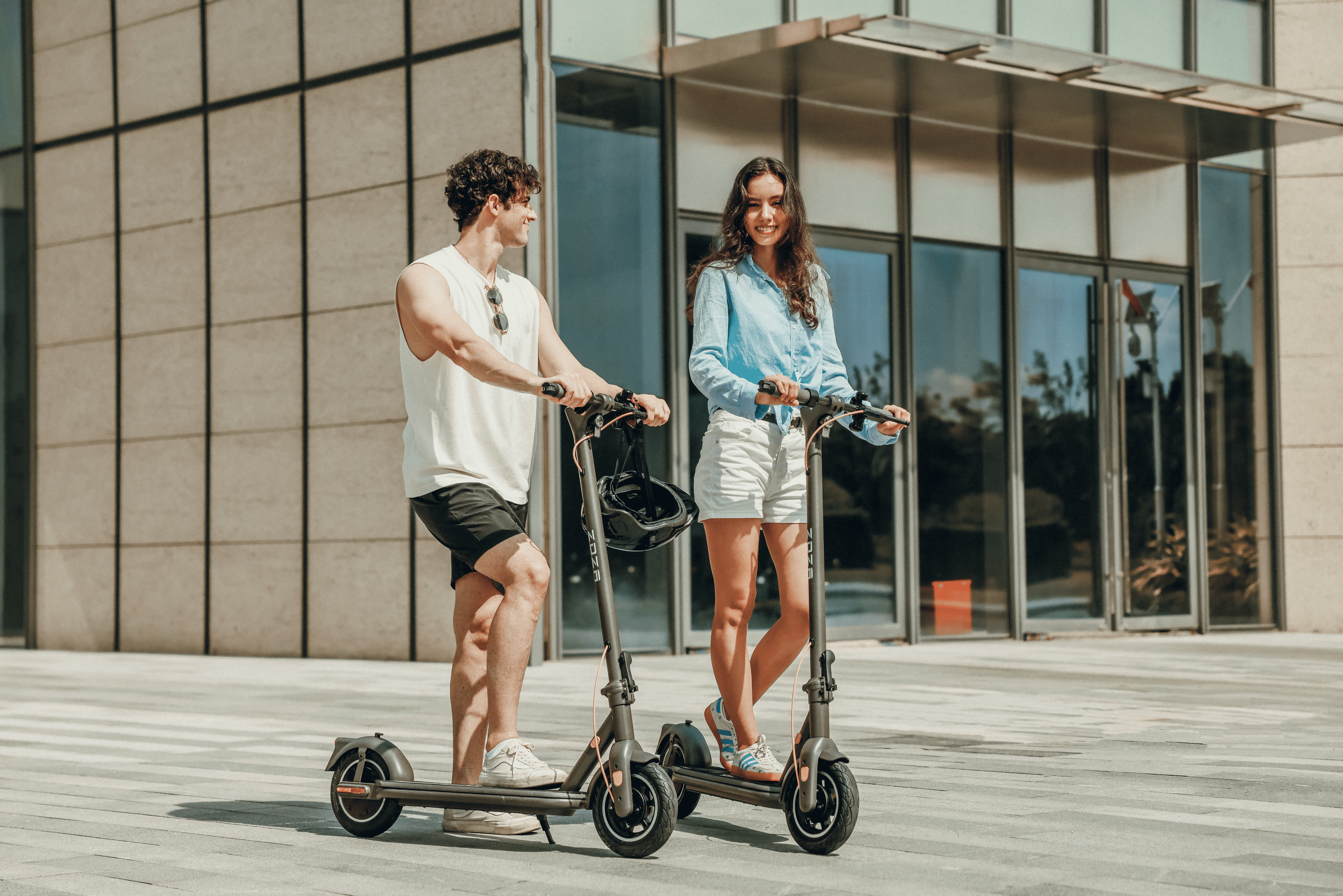 ZDZA 500W Electric Scooter, 20MPH 10"Tire Escooter with Turn Signal, Foldable Commuting Electric Scooter for Adults 10.4Ah, UL 2272