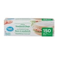 thumbnail image 1 of Great Value Fold Top Sandwich Bags, 150 Bags, 1 of 1