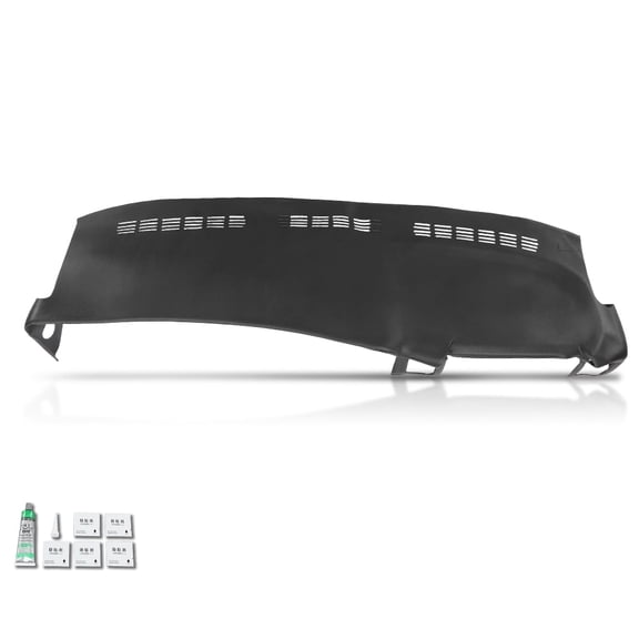 Black Molded Dash Cap Cover Overlay Fit for 1999-2006 Silverado Sierra Suburban