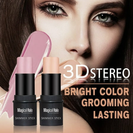 Mary Kay Signature Facial Highlighting - 2 Colors Magical Halo Highlighter Stick Powder Highlighting Brightening Facial Makeup Cosmetic, Highlighting Stick, Highlighter