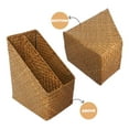 thumbnail image 3 of WEUVEB Organizador De Escritorio Para Oficina Y Hogar En Material Resistente Color Marrón Claro Y Natural, 3 of 6