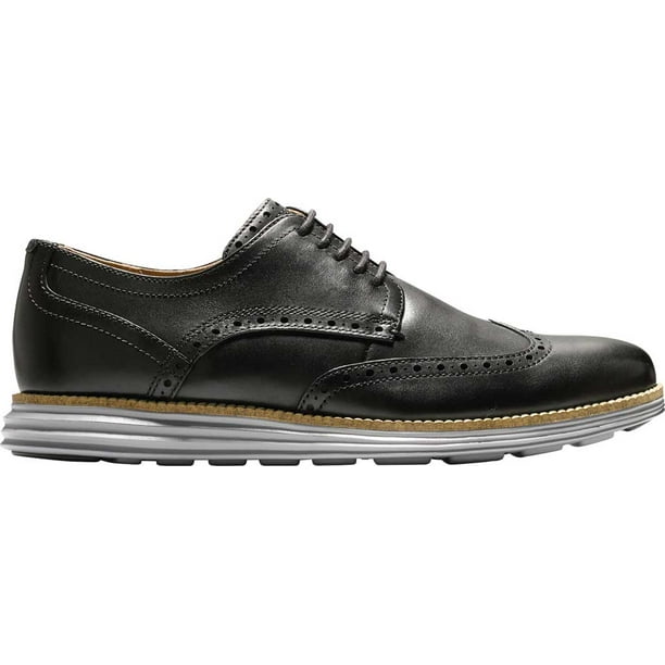 Men's Cole Haan W.Original Grand Wingtip Oxford Black Leather 9.5