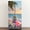 Color 2, variant on Self Adhesive Vinyl Refrigerator Wrap Set Stacked Stones Bamboo Water Fountain Lotus Flower Spiritual Door Mural Removable Fridge Sticker Peel and Stick Full Door Cover Decal Kitchen Bar Decor
