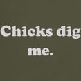 thumbnail image 3 of CafePress - Chicks Dig Me. Dark T Shirt - Men's Classic Graphic Cotton T-Shirt, 3 of 4