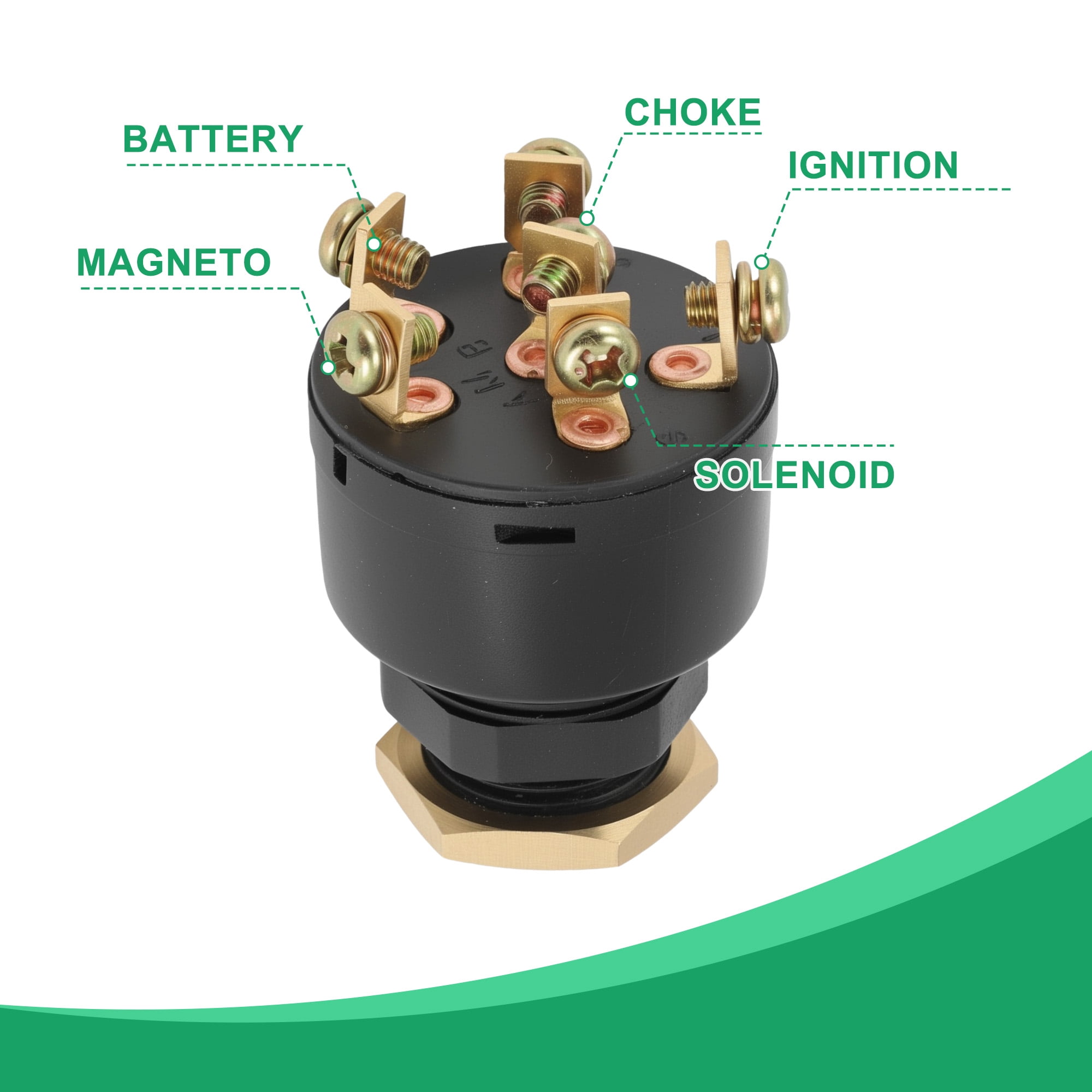 Unique Bargains Marine Ignition Switch with Keys Fit for Sierra MP41000 MP52000
