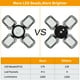 thumbnail image 3 of Control remoto Solar Shed Light Auzev 176 LED con sensor de movimiento de 5 cabezales, 3 of 6