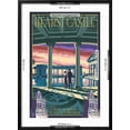 thumbnail image 5 of Art.com Hearst Castle - Pool - San Simeon, CA Art Print by Lantern Press, Black Frame Wall Art, 21" x 29", 5 of 5