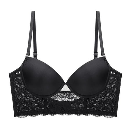 ABATAB Women s Sexy Lace Bralettes Full Coverage See Through Bras Everyday Bralettes Push up Bra