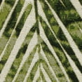 thumbnail image 4 of Oriental Weavers Naples Indoor/Outdoor Rug - 1572X - 5'3" x 7'6" - in Green/ Ivory - Tropical Style, Water, Stain and Fade Resistant, Hose Clean, Patio, Outdoor Living Area Rug, 4 of 4