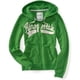 thumbnail image 1 of Aeropostale Sudadera con capucha y cremallera completa para mujer, verde, XS Aeropostale  Sudadera, 1 of 1