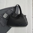 thumbnail image 1 of Bolso Hombro para Mujeres Con Bolsillo PU Cuero Gran Capacidad Color Sólido Vagabundo, 1 of 9