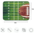 thumbnail image 4 of FREEAMG Stylish American Football Field and Ball Absorbent Dish Drying Mat, 16 x 18 Inches Microfiber Kitchen Countertop Table Protector Multi-Purpose Counter Rack Sink Drainer Pad, 4 of 6