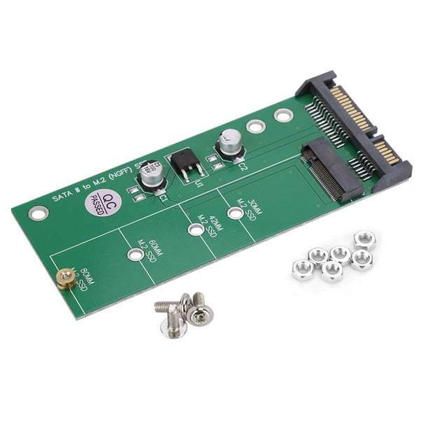 Adaptador De Tarjeta Vertical De Conversión De Interfaz M2 Ngff Ssd De Unidad De Estado Sólido A Sata3 sonducket EL007174-00