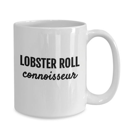 

Lobster Roll Connoisseur Fun Seaside Food coffee mug