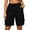 *Black, variant on VBVC Women's Y2K Elastic Waist Cargo Shorts , Soft Hiking Shorts For Women,Ladies' Lightweight Casual Outdoor Shorts with Pockets,Beige,S-2XL