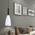 thumbnail image 4 of Modern Iron LED Droplight Chandelier for Home or Restaurant Ceiling Decor, E27 Bulb, White, 4 of 8