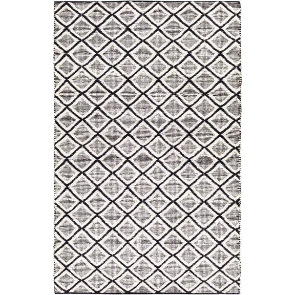BoutiqueRugs Canturay Bohemian, Transitional Area Rug - Black, Cream - 2' x 3'
