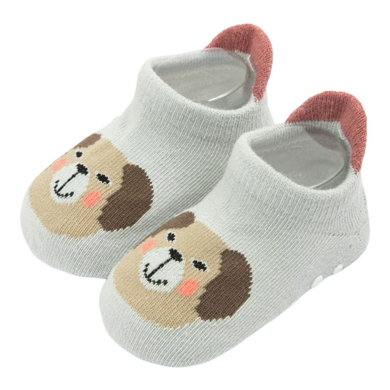 Cheap Cute Newborn Baby Socks Cotton Baby Girl Boy Socks Anti Slip