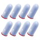 thumbnail image 4 of sweethay 4 Pairs Fingers Cover Resilience Phone Accessories Game Thumbs Compact Covers Equipment Sweat-Proof Size Glove Fingertip Sleeve Rojo 5piezas, 4 of 5