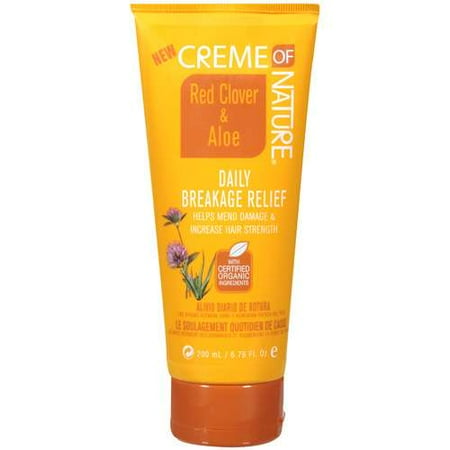 Cr￯﾿ﾽMe of Nature: Mend & Strengthen Damaged Hair Red Clover & Aloe, 200 ml