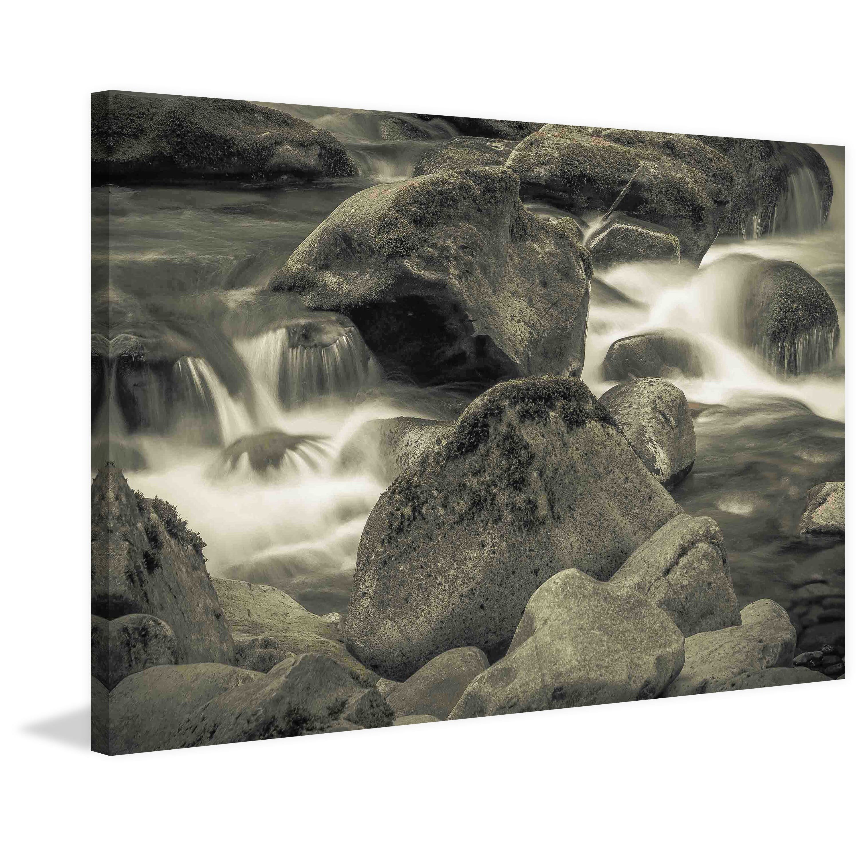 Marmont Hill "Through the Boulders" Painting Print on Canvas
