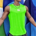 thumbnail image 4 of 2023 newest Summer Gym Vest High Quality mesh Shirt Sleeveless T-shirts Men Tank Tops running Fitness Sports Vest men Clothing, 4 of 7