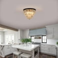 thumbnail image 3 of ACE-LIGHTS,19.7 Inch Luxury Modern Style Crystal Lights,Large Ceiling Chandeliers for Living room,Dining room,Bedroom(Black), 3 of 9