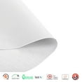 thumbnail image 3 of W69 x H72,White HILADUO Motorized Roller Shades 100% Blackout Window Roller Blinds Outside Mount Zigbee Motor Blind Shade Mobile Phone Remote Control Compatible Alexa Google Via Tuya Hub, 3 of 7