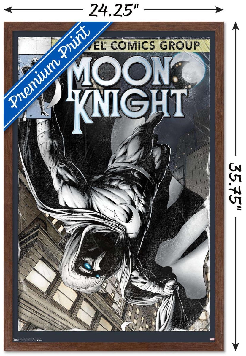 Marvel Comics - Moon Knight - Moon Knight #194 Wall Poster, 22.375" x 34", Framed