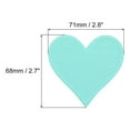 thumbnail image 2 of Uxcell Heart Shaped Iron on Patches Light Blue Embroidered Patches 15Pcs 2.8"x2.7", 2 of 6