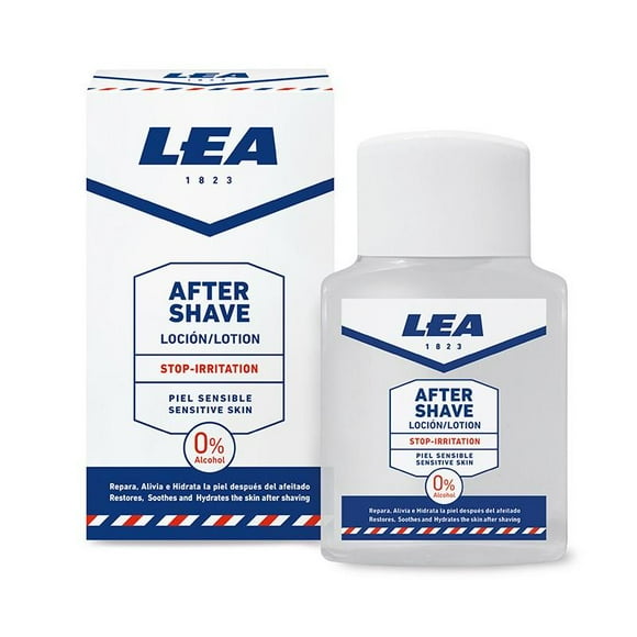 Lea After Shave Lotion Stop-Irritation 0% Alcohol (125 ml) 2 Pcs set