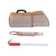 thumbnail image 4 of GROWTH TANK 3 Piece Dog Bite Training Set Arm Guard Agility Trainer Dog Bite Pad Tug Toy for Red, 4 of 9