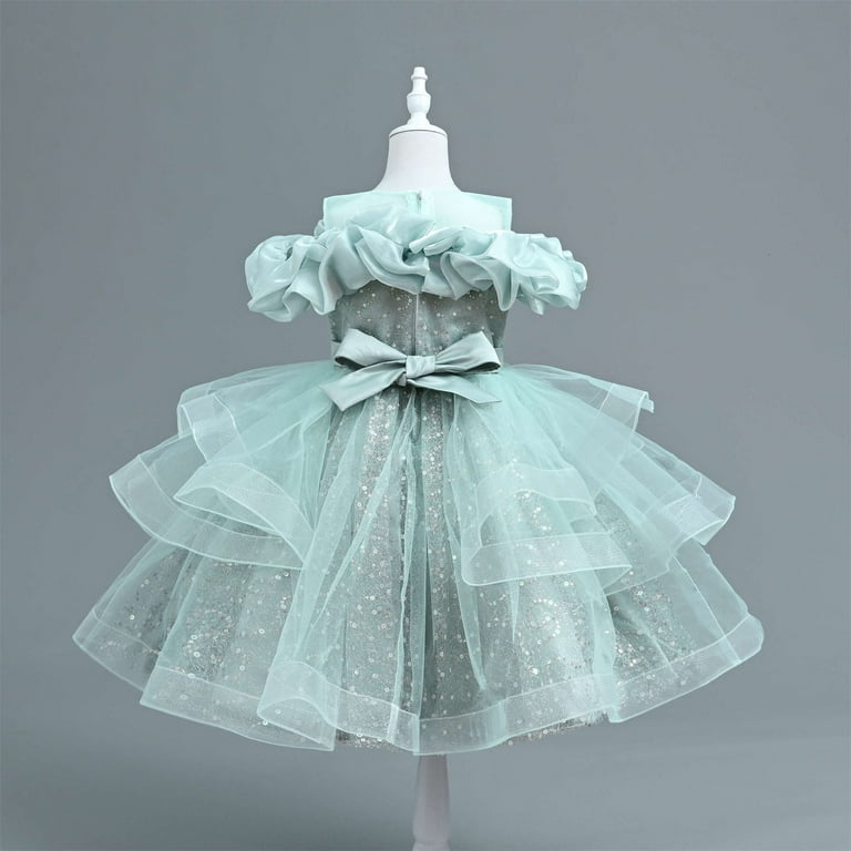 girls embroidered formal wear dresses Sunkissed Rose Special Occasion Party Dress Pink / 2T