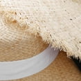 thumbnail image 3 of Summer Wide Brim Sun Hat For Women Adjustable Straw Beach Hat Vacation Accessory For Travel And Outdoor Activities Cool Hiking Clothes My Fair Lady Hat Women Hat Stylish Sombrero Impermeable Gardening, 3 of 5