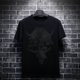 thumbnail image 4 of Camiseta negra de alta calidad para hombre, camisetas holgadas de gran tamaño para hombre, camisetas holgadas con estampado gráfico de poliéster, ropa barata y de verano de alta calidad, talla XL, 4 of 5