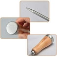 thumbnail image 3 of 3 x 8.5" Stainless Steel Ice Picks with Safety Wooden Handle., 3 of 5