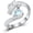 Dragon, variant on Highland Cow Ring 925 Sterling Silver Adjustable Moonstone Highland Cow Open Rings Cute Cow Jewelry Gifts for Women