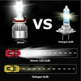 thumbnail image 4 of For Toyota Tacoma 2016-2020 LED Headlight High Low Fog Light Bulbs Combo Kit HKB, 4 of 4