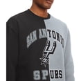 thumbnail image 3 of Men's Tommy Jeans Black/Gray San Antonio Spurs Keith Split Pullover Sweatshirt, 3 of 3