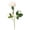 Light Yellow, variant on Artificial Rose Bouquet, 3-Head Realistic Fake Roses, Small Silk Flower Bunches for Home Decor, Wedding Party Centerpieces, Table Vase Decor for Desk Bathroom