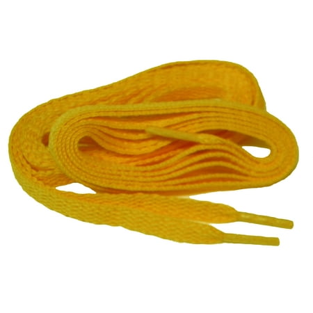 

Golden Yellow ProATHLETIC™ 8mm Flat 5/16 Style Sneaker Shoelaces (2 Pair Pack 27 Inch 69 cm)