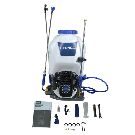 Fumigadora C/Motor Profesional Hyundai TURBO768PRO 25 Litros Doble Varilla y Lanza de Bronce