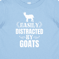 thumbnail image 4 of Inktastic Easily Distracted by Goats Boys or Girls Baby T-Shirt, 4 of 5