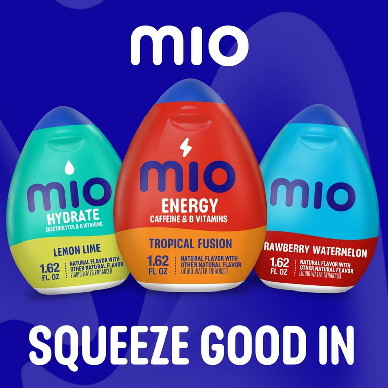 MiO Energy Tropical Fusion Flavored Drink, Caffeine Enhanced