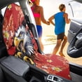 thumbnail image 3 of Garronmavis Front Car Seat Towel Cover, Breathable Non-Slip Stain Resistant Automotive Seat Protector, Universal Fit for All Cars SUVs Trucks Sedans Vans, Ideal for Gym Workout Beach Hiking Running, 3 of 8