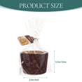 thumbnail image 2 of WASHWEPE 1 De Para Cupcake Color Café Con Resistencias A Aceite Para Fiestas Y Postres, 2 of 6