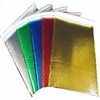 StarBoxes 50 Purple Bubble Mailers Per Pack 13.75" x 11" Metallic Glamour Self-Seal Envelopes
