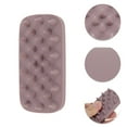 thumbnail image 3 of Unique Bargains 1 Pc Hair Brush Soap-shaped Scalp Scrubber Purple, 3 of 6