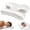 white, variant on RoamReady Anti-Wrinkle Side Sleeper Pillow for Adults, Cooling Memory Foam Neck Support Silky Satin, Ergonomic for Back Sleepers, Pink