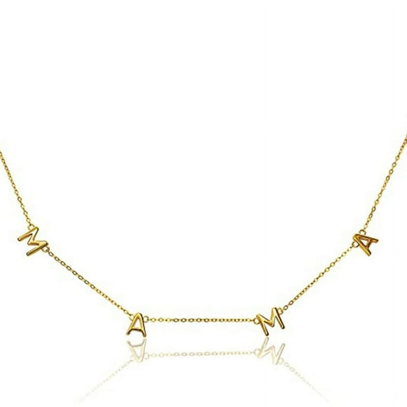 Mama Necklace for Mothers Day Gifts Gold Necklace Women Gifts for Mom Gifts for Grandma Gifts for Wife Gifts for New Mom Dainty Necklace Birthday Gifts from Daughter, from Son, Husband